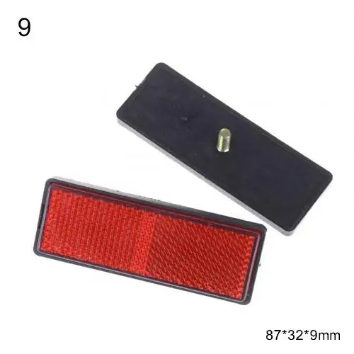 2pcs Car Reflective Sticker Door Decal Warning For Stickers For Cars G30 Bmw Reflective Catadioptric Xre