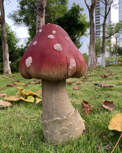 Garden Resin Mushroom Ornament