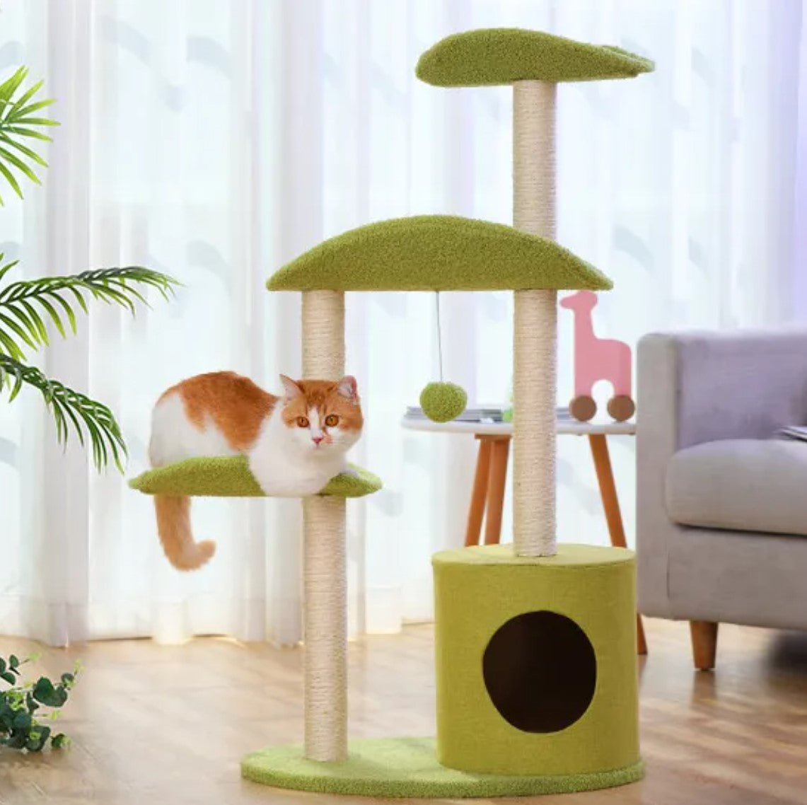 Plant Cat Tree Tower