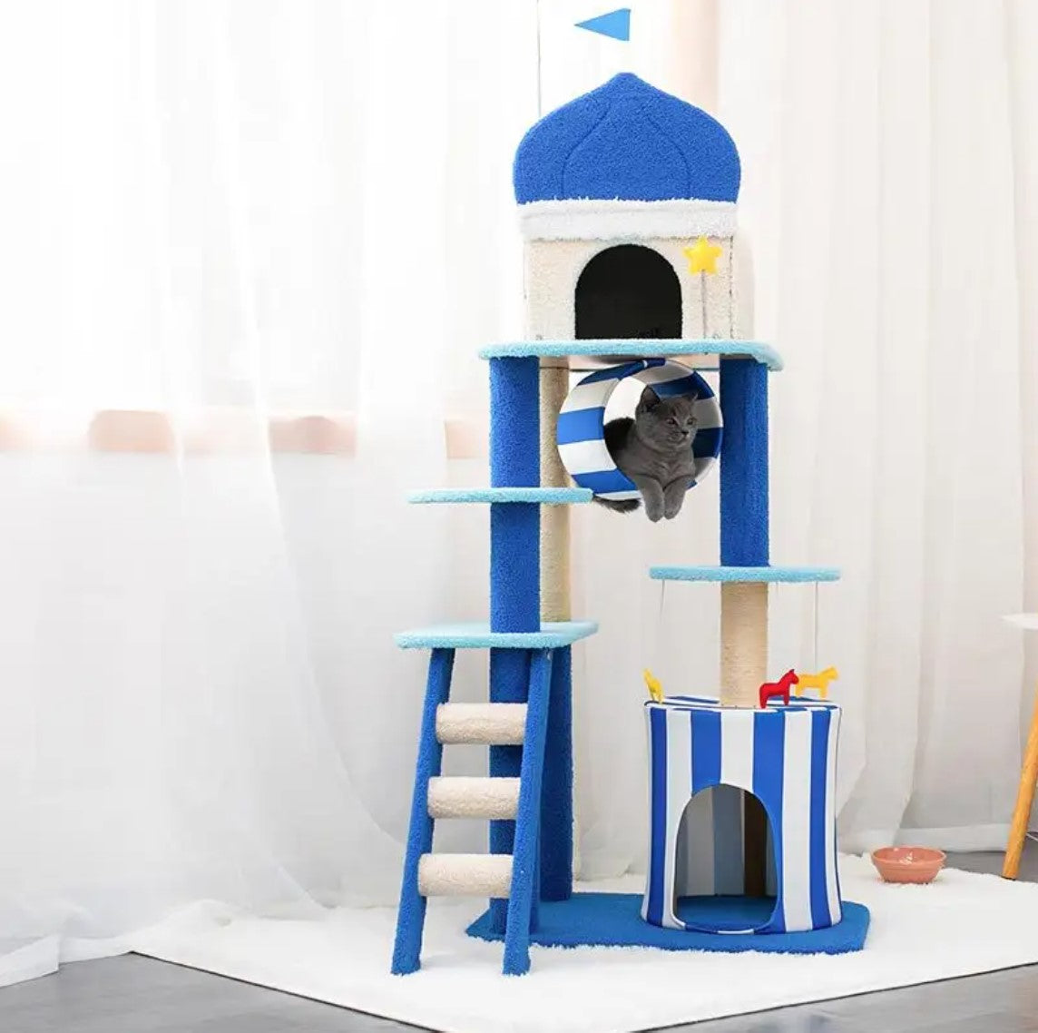 Castle Cat Tree Tower