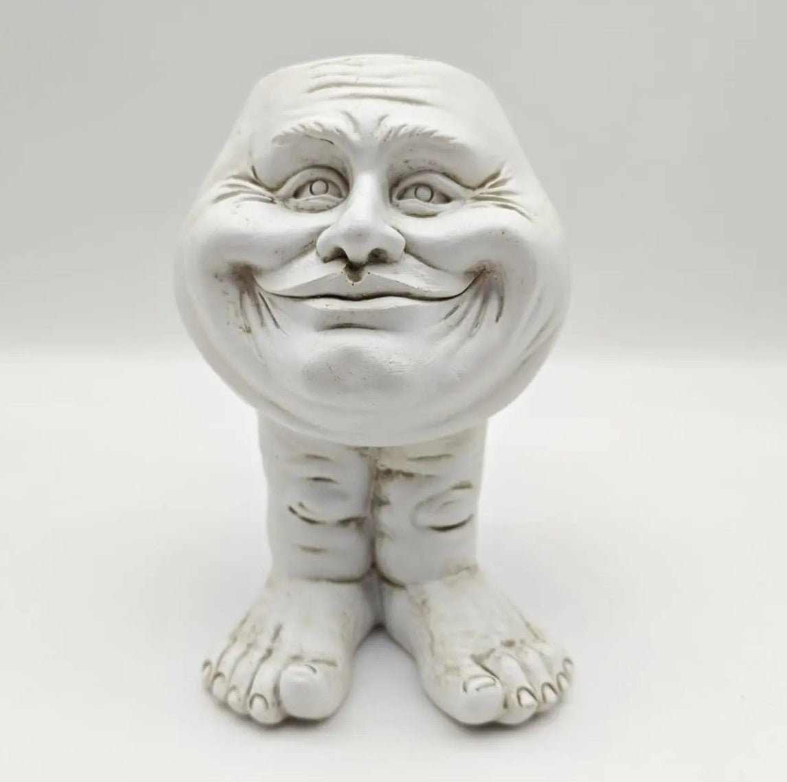 Funny Muggle Face Statue Resin Flower Pot