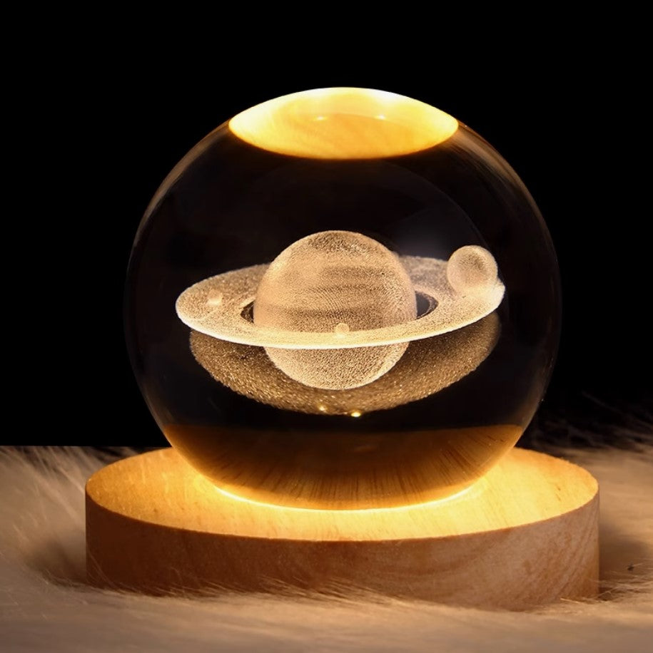 Starry Sky Crystal Ball Lamp