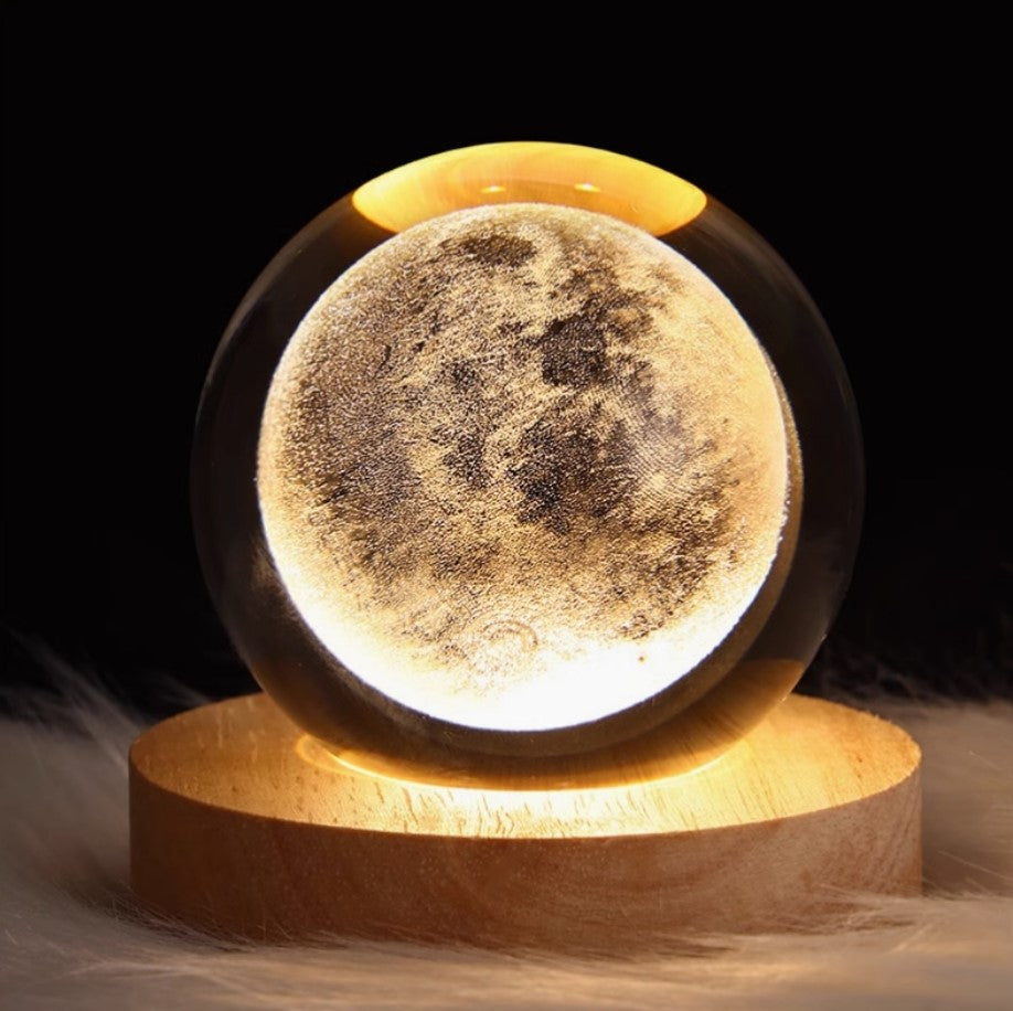 Starry Sky Crystal Ball Lamp