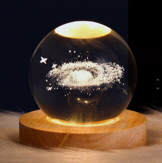 Starry Sky Crystal Ball Lamp