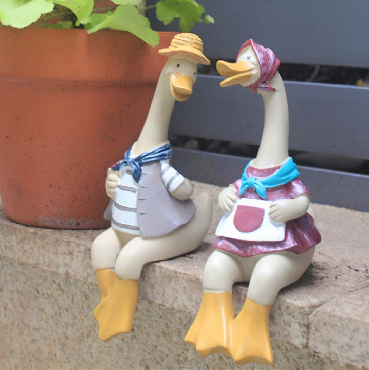 Blessing Garden Ducks (Pair)