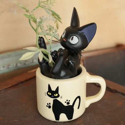 Kiki's Delivery Service Flower Vase Decoration - Playful Jiji