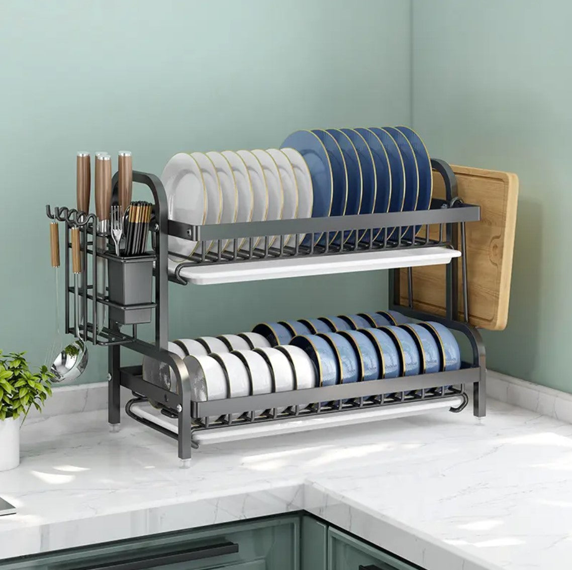 Stainless Steel Kitchen Organiser