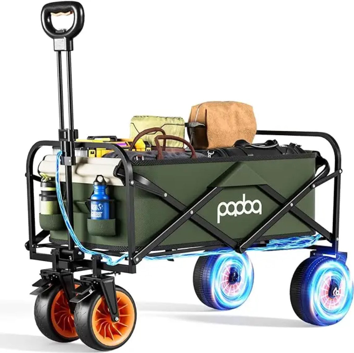 Motorised Outdoor Foldable Garden Trolley