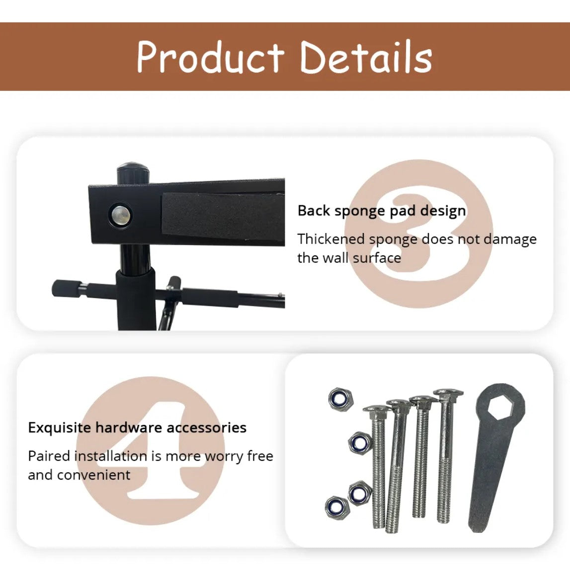 Detachable Door Pull Up Bar